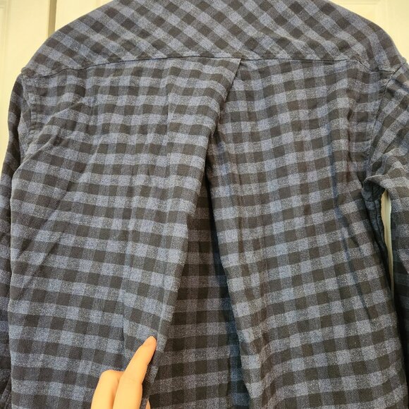 Patagonia Driving Song Flannel Shirt - Dolomite Blue - Picture 9 of 10